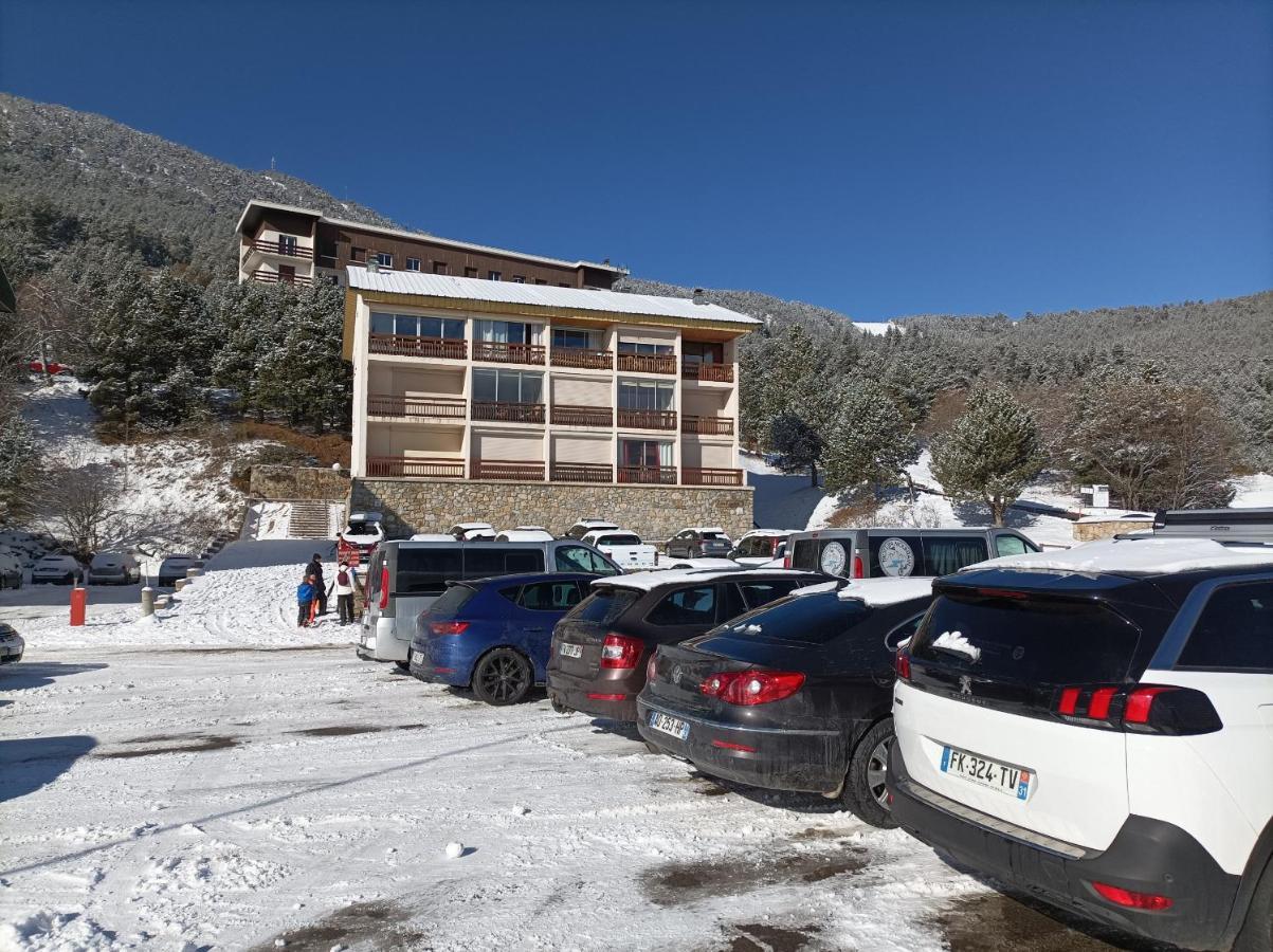 "Les Lupins 10" Residence "Les Lupins" Studio Cabine Pkg-100M Telecabine-Vue Lac, Montagne, Village Les Angles  Exteriér fotografie